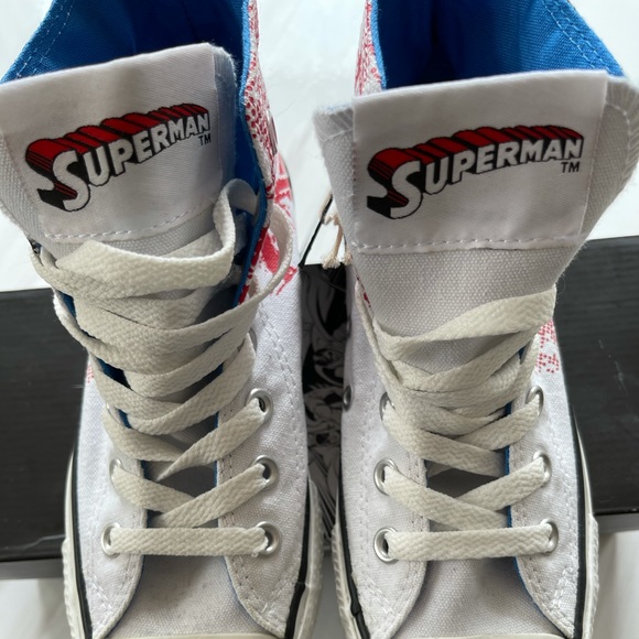 Converse Chuck Taylor DC comic superman nwt - Picture 9 of 10